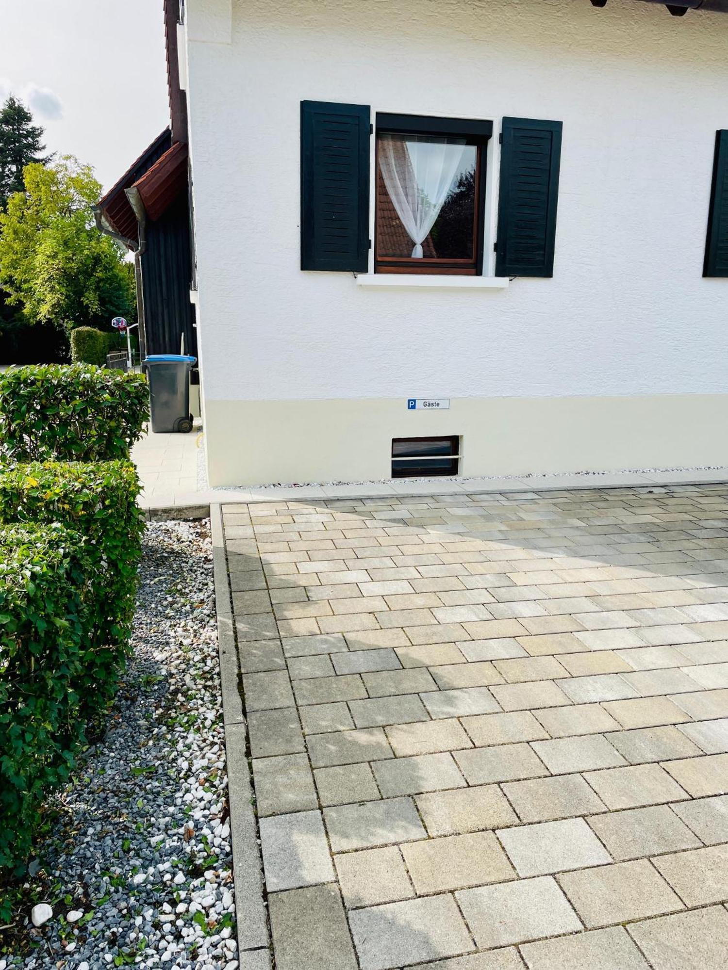 Kleine Ein Zimmer Wohnung Mit Gartenanlage Salem  Exterior foto